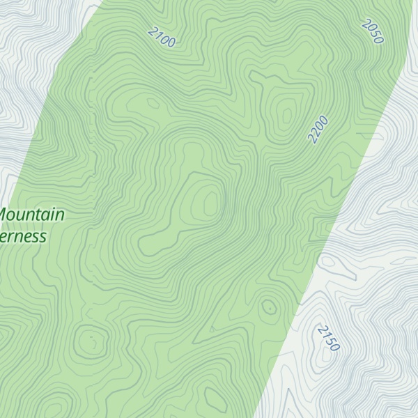 Map of Mount Nunn