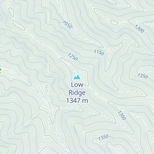 Map of Low Ridge