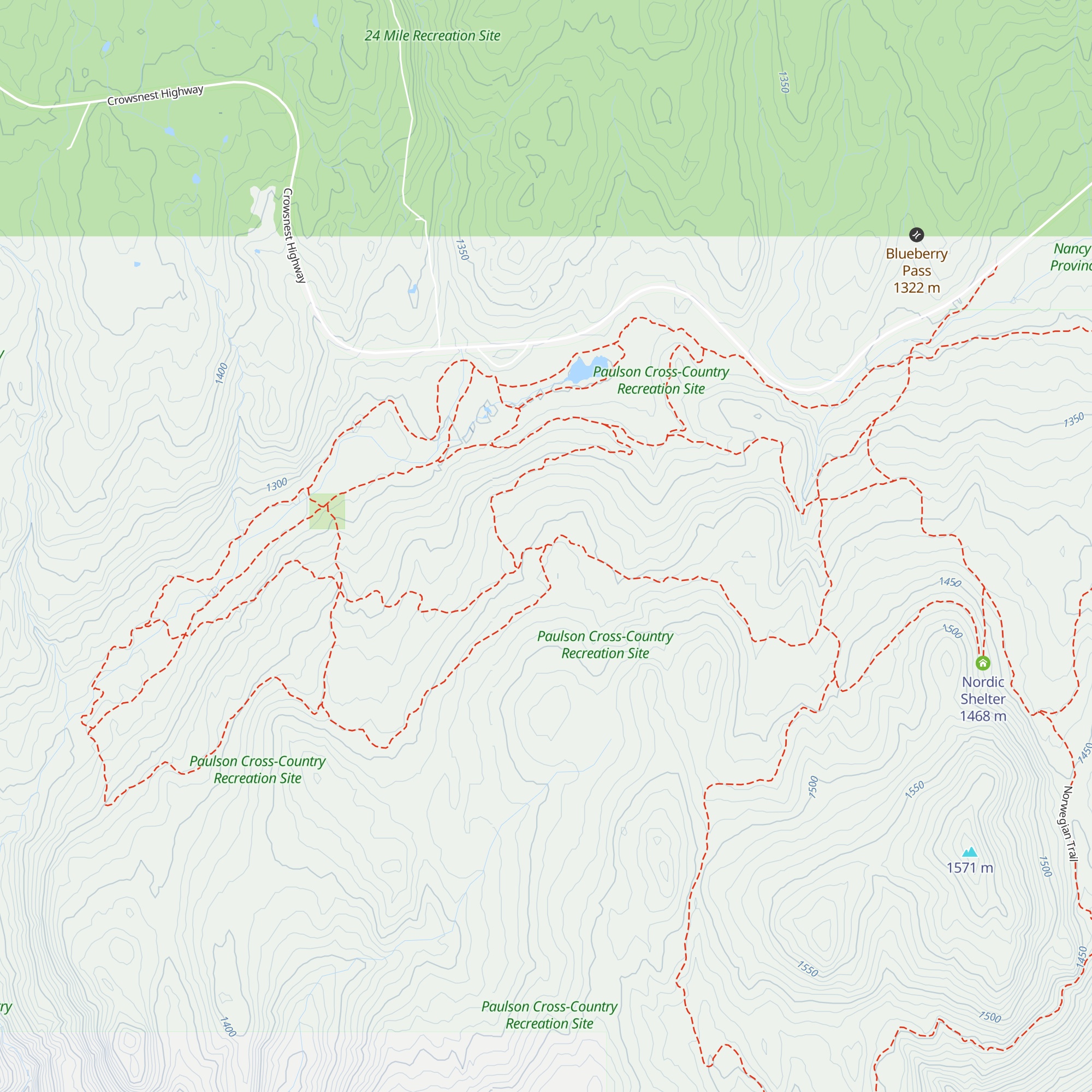 Strawberry Shelter map