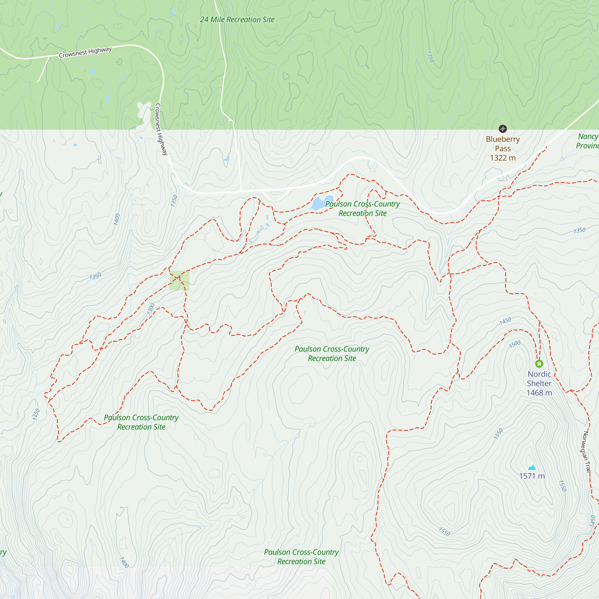 Strawberry Shelter map