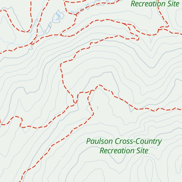 Map of Strawberry Shelter