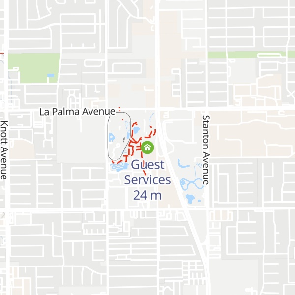 Map of Guest Services