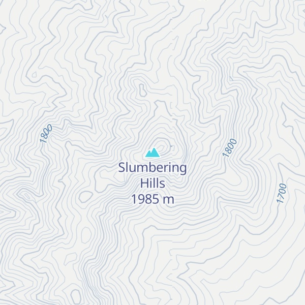 Map of Slumbering Hills
