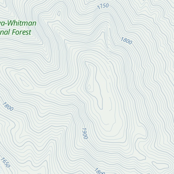 Map of Black Mountain