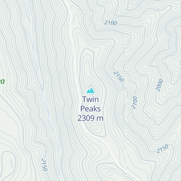 Map of Twin Peaks