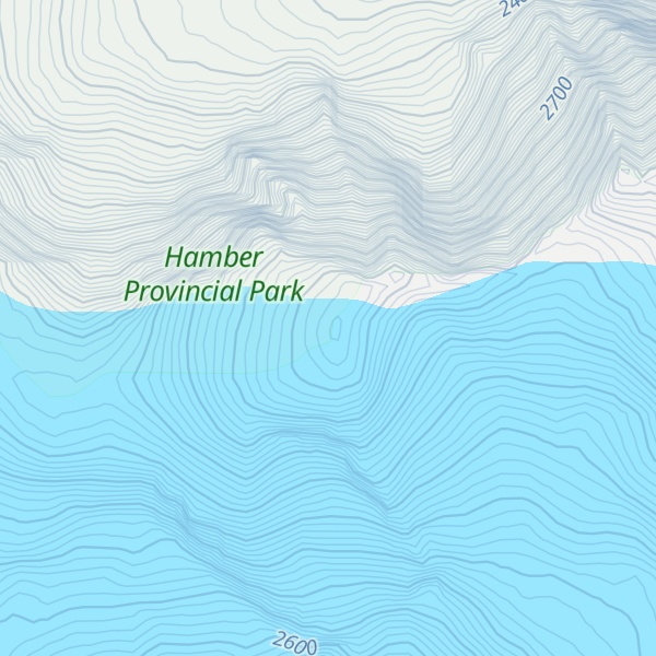 Map of Serenity Mountain W1