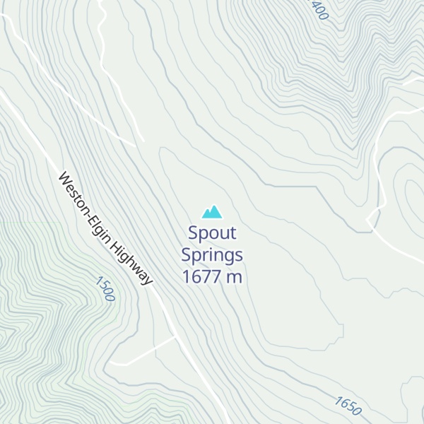 Map of Spout Springs