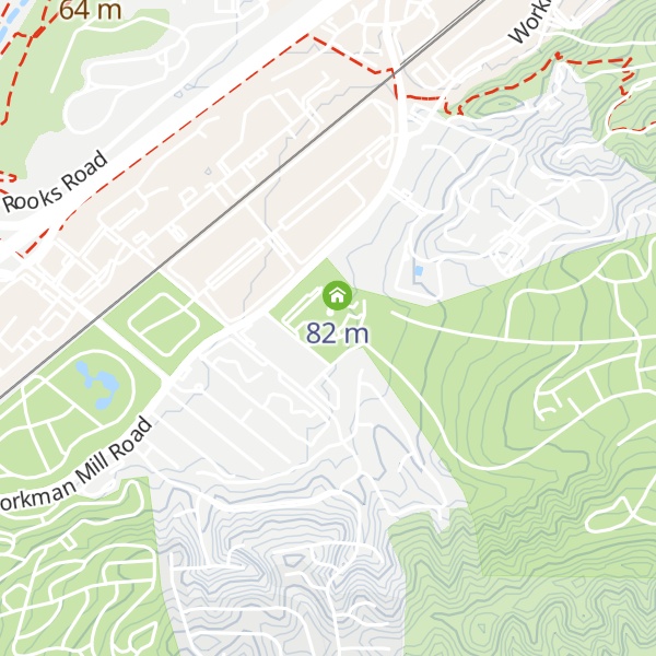 Map of The Galleria - Visitor Center
