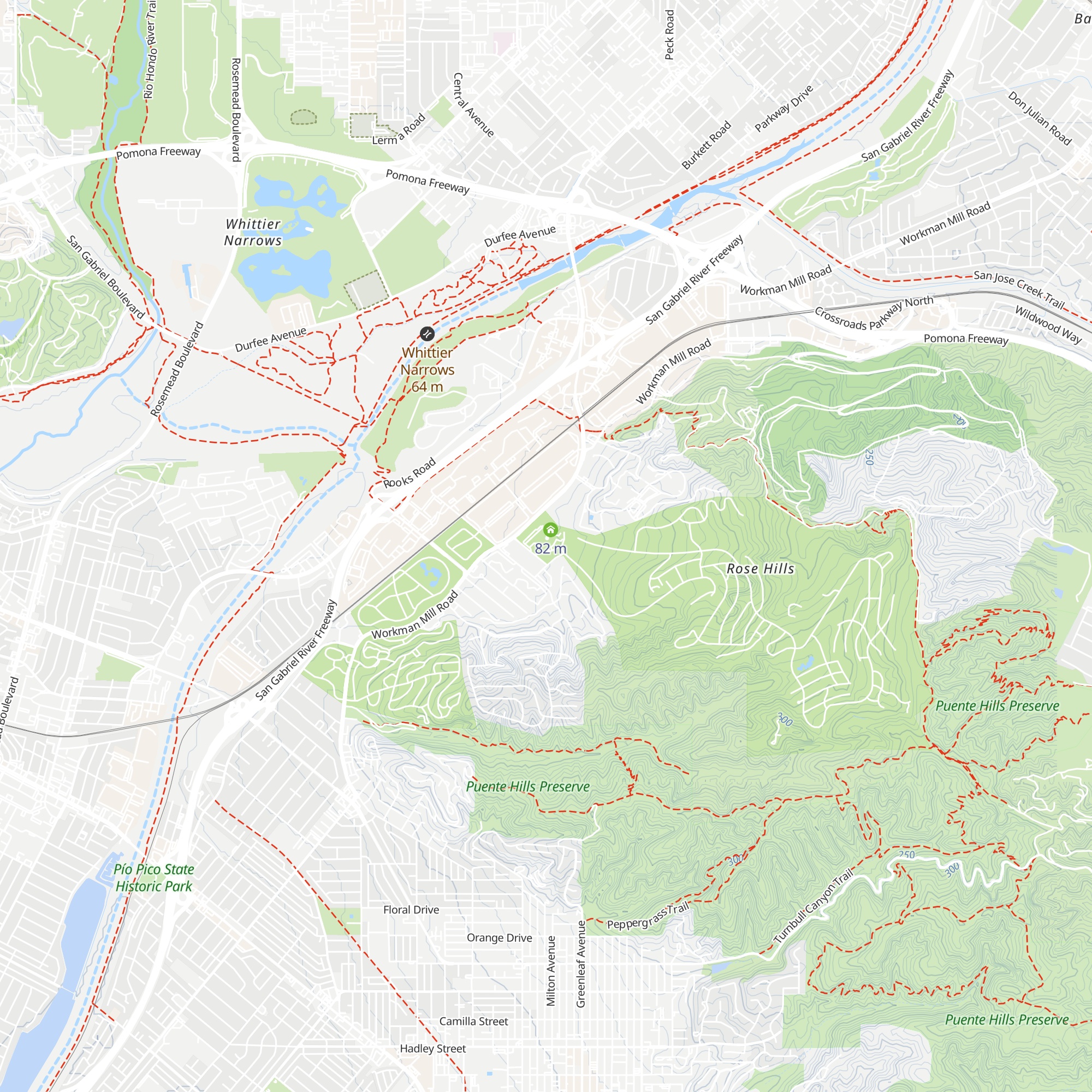 The Galleria - Visitor Center map