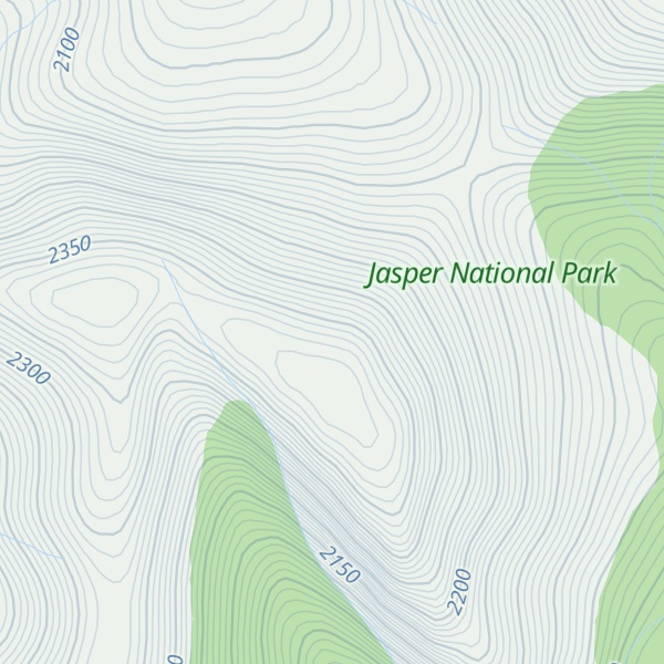 Map of Coronach Mountain