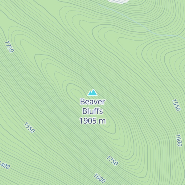 Map of Beaver Bluffs