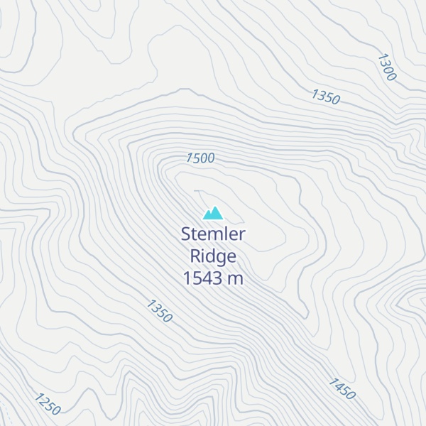 Map of Stemler Ridge