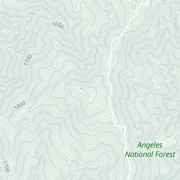 Map of Granite Mountain