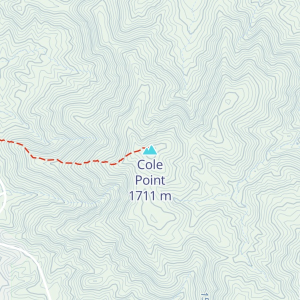 Map of Cole Point