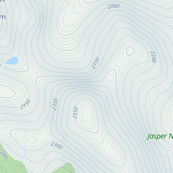 Map of Mount Aeolus