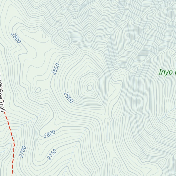 Map of Round Mountain