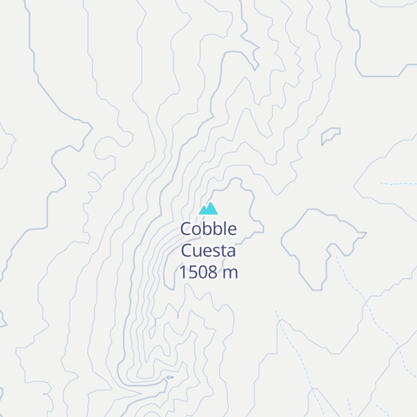 Map of Cobble Cuesta