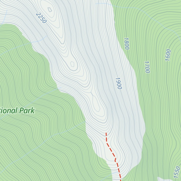 Map of Mount Greenock
