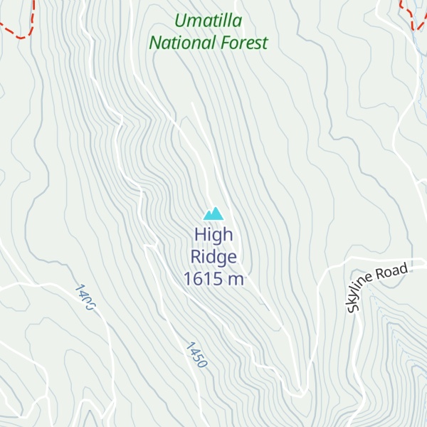 Map of High Ridge