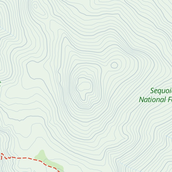 Map of Deer Mountain