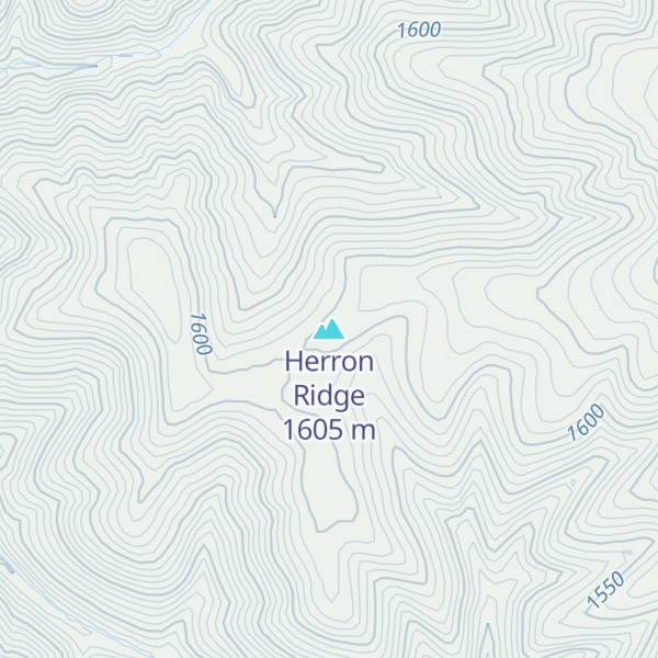 Map of Herron Ridge