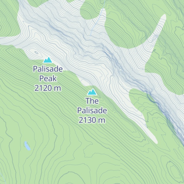 Map of The Palisade