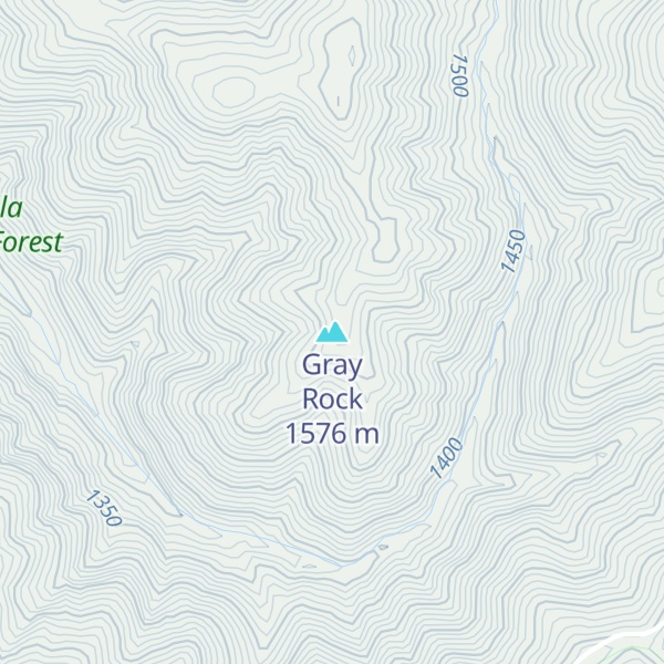 Map of Gray Rock
