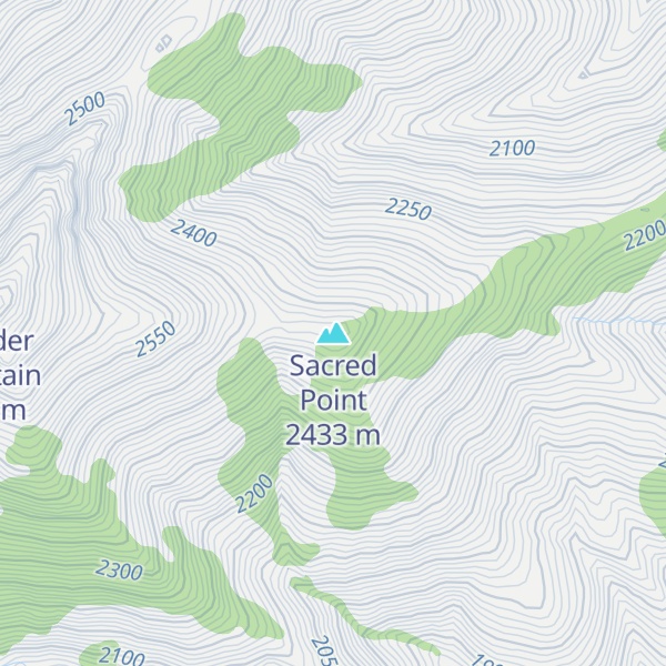 Map of Sacred Point