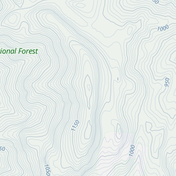 Map of First Thought Mountain