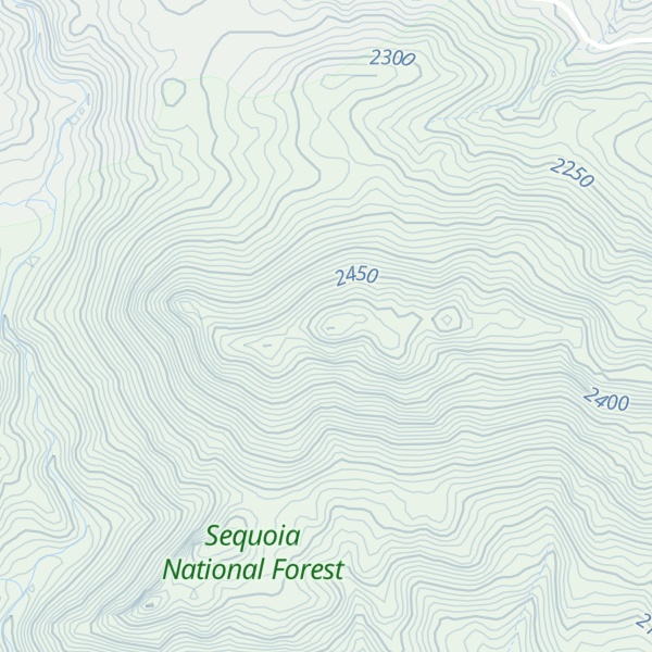 Map of Pine Mountain