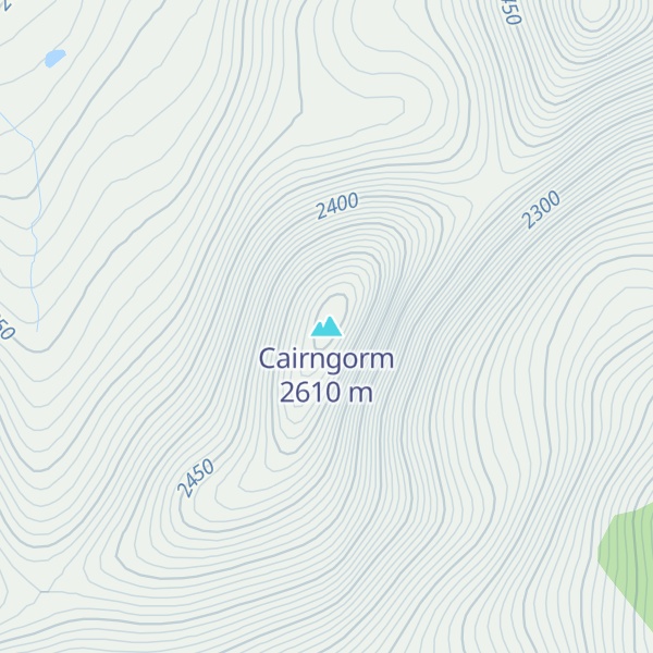 Map of Cairngorm