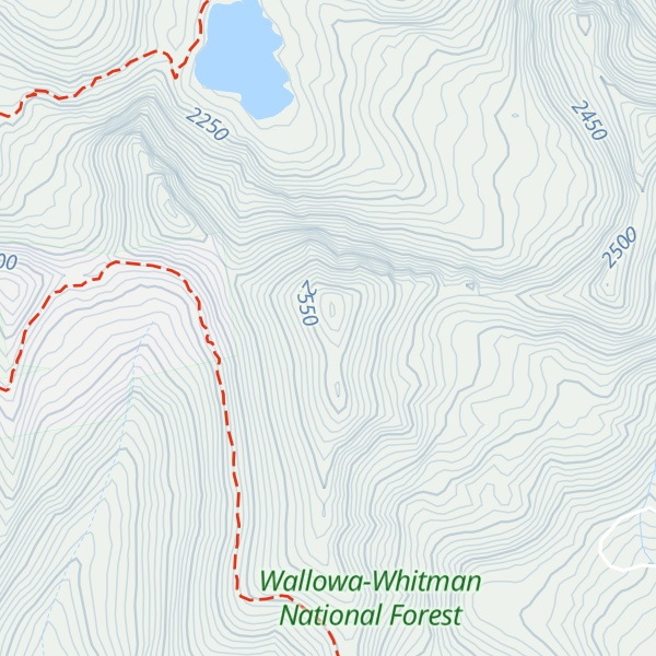 Map of Elkhorn Mountains