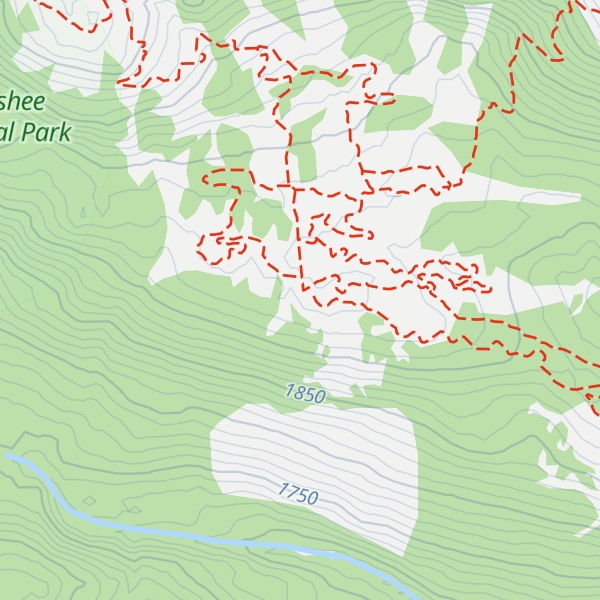 Map of Sol Mountain Lodge