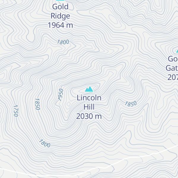 Map of Lincoln Hill