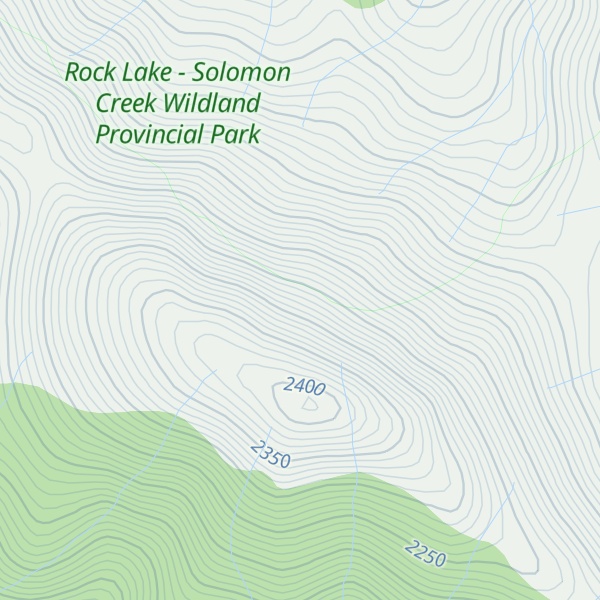 Map of Peak BS1