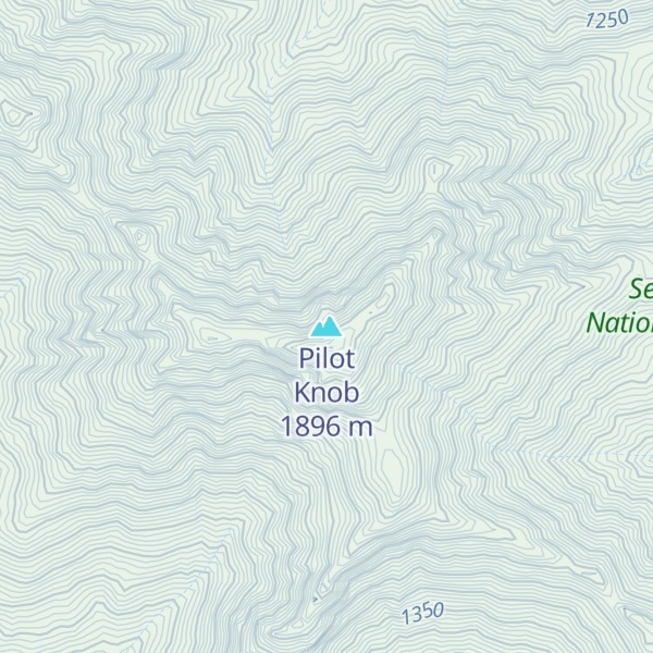 Map of Pilot Knob
