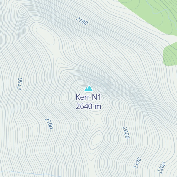 Map of Kerr N1