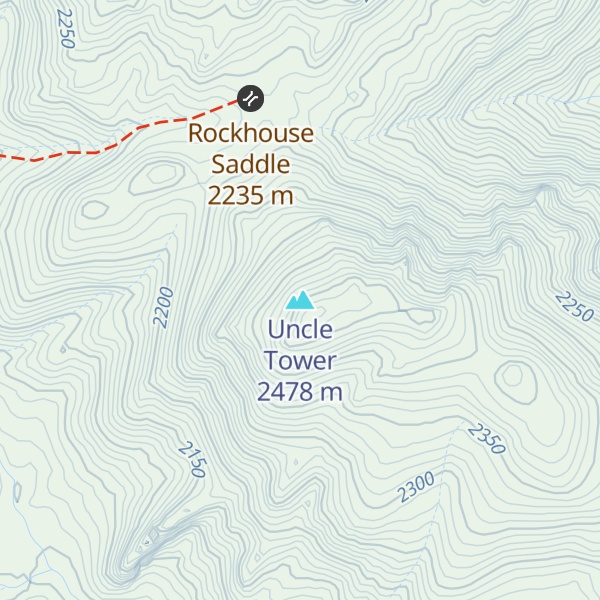 Map of Uncle Tower