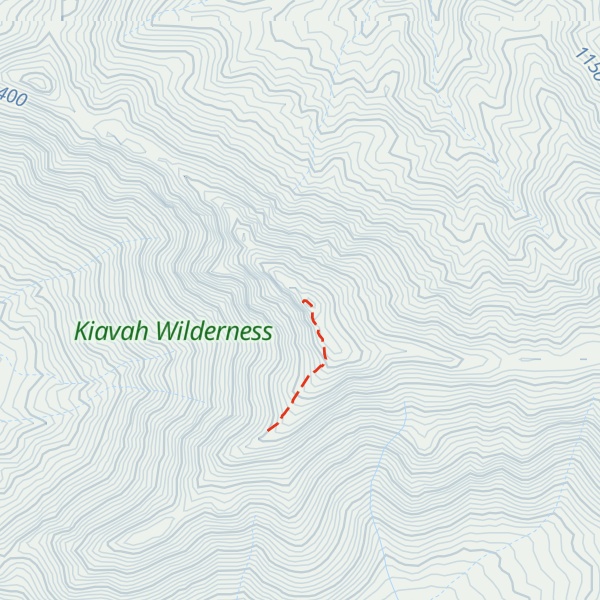 Map of Onyx Peak