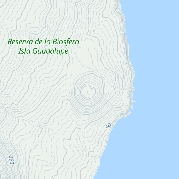 Map of Cono Ceniza Roja