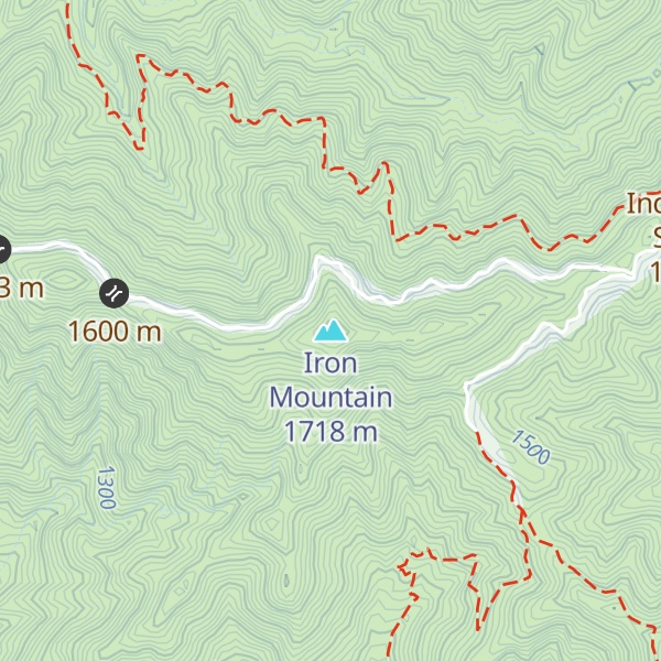 Map of Iron Mountain