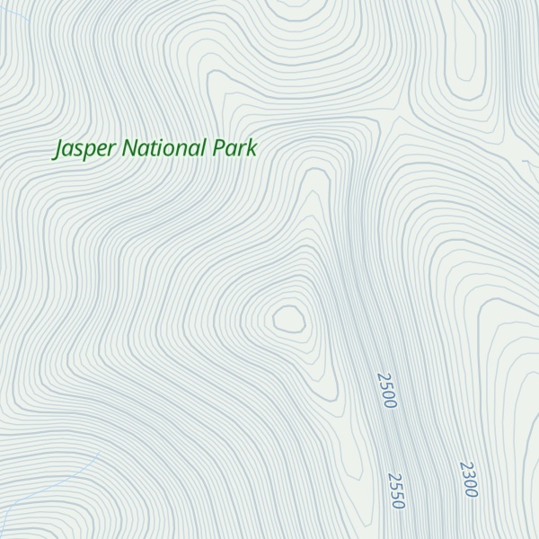 Map of Cliff Mountain