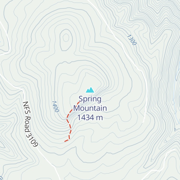 Map of Spring Mountain