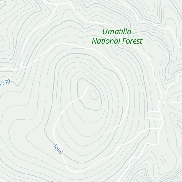 Map of Black Mountain
