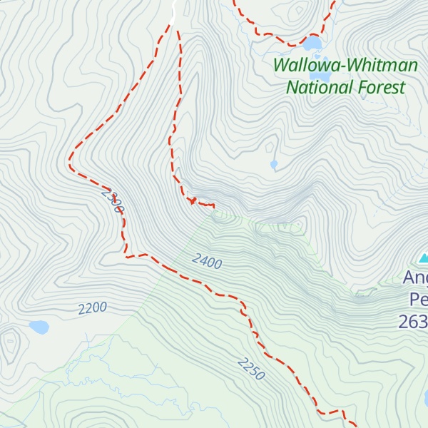 Map of The Lakes Lookout