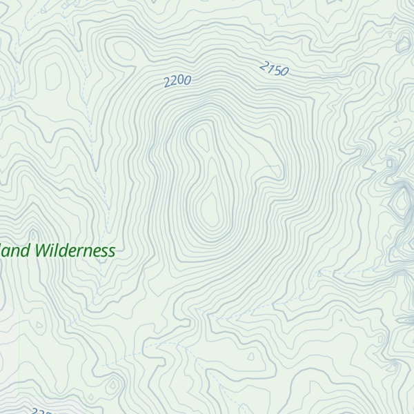 Map of Black Mountain