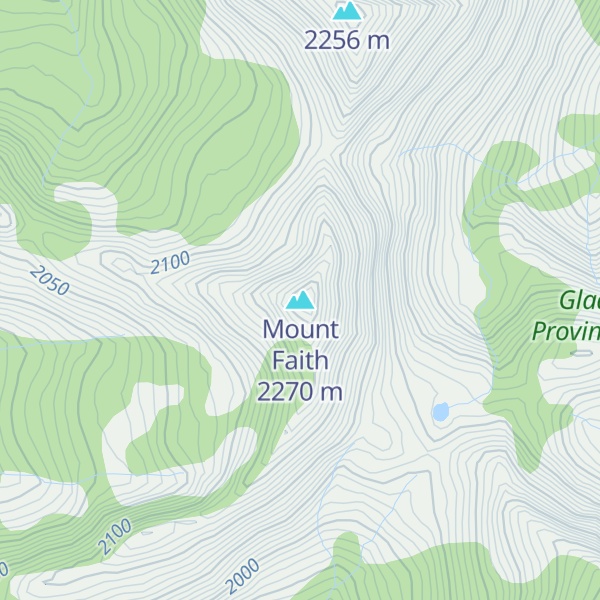 Map of Mount Faith
