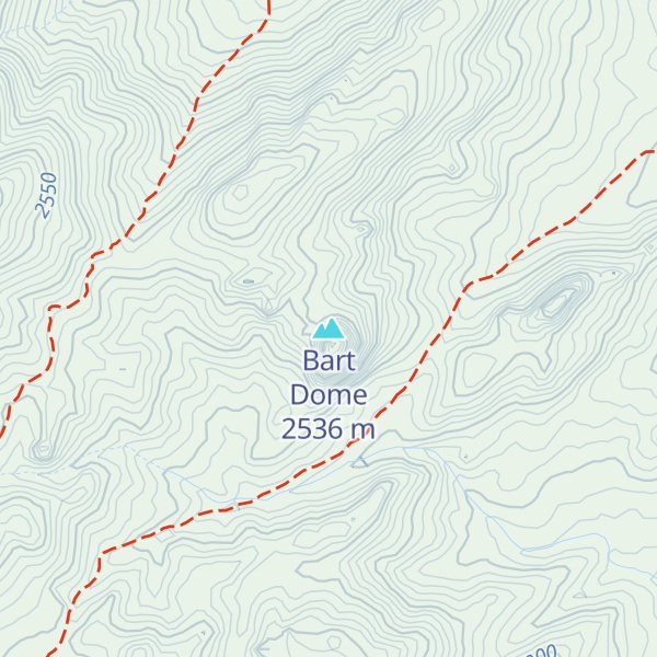 Map of Bart Dome