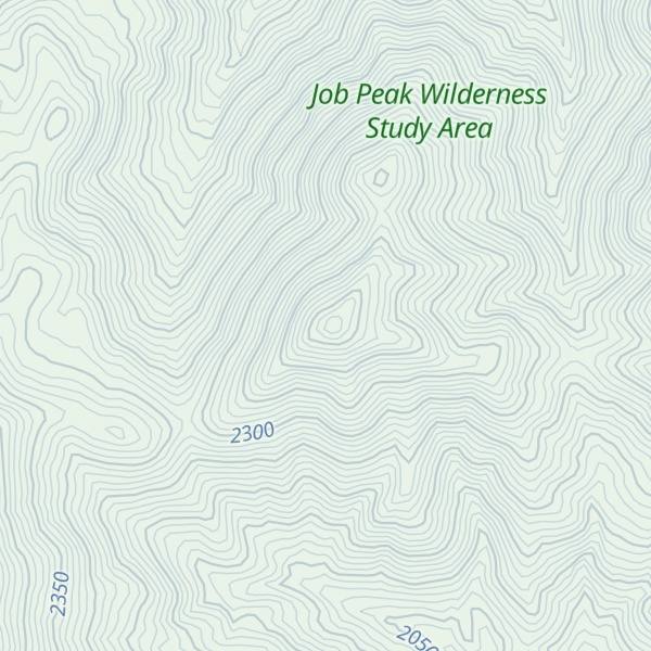Map of Shaly Peak