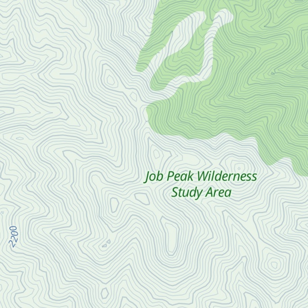 Map of Slaughter Peaks